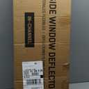 Magshion Car Window Rain Guards Compatible with 07-10 Hyundai Elantra, 4PCs (Tape-On)