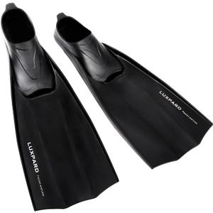 LUXPARD Snorkel Fins, Comfortable Soft Full Foot Snorkeling Fins, Flippers for Snorkeling, Scuba Diving, and Freediving