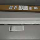 LazBlinds No Drill Cordless Cellular Shades, 35" W x 64" H, White