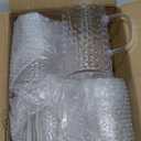 Coffee Mugs Set of 4, Unbreakable Clear Coffee Mugs with Handle, 16 Ounce Reusable Plastic, Dishwasher Safe