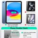 ESR for iPad (A16) 11th/10th Generation Case(2025/2022), Thin and Lightweight, Yellowing Resistant, Hard Acrylic Back, Air-Guard Corners, Flexible Frame, Classic Hybrid Back Cover, Black Clear