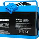 12 Volt Battery for Peg Perego John Deere Gator Polaris Gaucho Rock'in Case Ih Tractor Ride On 12v 12ah Replacement Battery for Peg-Perego Kid's Toys Car