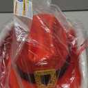 Nicky Bigs Novelties Morph Adult Light Up Santa Claus Christmas Cowboy Hat - Light Up LED Lights Cowgirl Hats - Holiday Western Costume Accessory, Red White, One Size