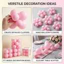 100pcs Small Pastel Pink Balloons 5 Inch, Mini Matte Baby Light Pink Latex Balloons Filler for Girl Baby Shower, Princess Birthday, Bridal Shower Party Decorations