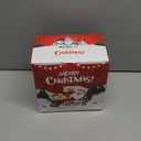 Leyndo 5FT Christmas Inflatables Decoration Outdoor Inflatables Duck with Build-in LEDs Lights Giant Blow Up Duck Wear Snowman Costume for Mall Garden Patio Lawn Indoor Party