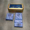 LYSHIYI Shoe Covers Machine Automatic Shoe Cover Dispenser with 200pcs Disposable Plastic Shoe Cover for Home, Office, Supermarket, Factory, Hospital (Gold)