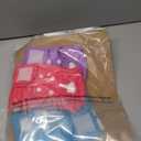 wegreeco Washable Reusable Premium Female Dog Diapers, Small Medium Large Size, Pack of 3,Dog Doggie Puppy & Doggy Diapers Female,Period Panties in Heat (Small) (Small (Newborn-10.5" Waist), Bright Color)