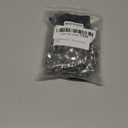 Silver Metal Dog Chain Collar with Design Secure Buckle & ID Tag,Pet Necklace,Strong Stainless Steel Cuban Link Chain,Chew Proof Indestructible Choke Walking Collar for Large Dogs(19MM 24'')