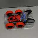 RC Stunt Car for Kids Ages 612, 360 Rotating Remote Control Car with LED Lights, 4WD Electric Toy Vehicle, USB Rechargeable, Perfect Birthday, Holiday for Boys & Girls (Red)