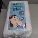 MICOOYO Disposable Cat Diapers, Cat Diapers for Female Cats with Ultra Stretchy, Puppy Diaper Super Absorbent, Fit for Cats in Heat or Incontinence, 51 Count Medium Size