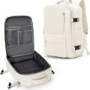 Carry On Backpack Women Men Travel Backpack Airline Approved Laptop Backpack Sport Rucksack, B-Khaki