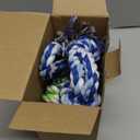 UPSKY Dog Rope Toys 2 Nearly Indestructible Dog Toys for Medium to Large Breed, Dental Cleaning Chew/ Tug Toy for Boredom, Dog Grinding Teeth for Aggressive Chewers (B-Blue&Green)