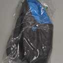 VeraCosy Women's Two-Tone Slippers Soft Comfy Knit Memory Foam Non-slip Indoor Outdoor House Shoes (9-10, Charcoal Cobalt)