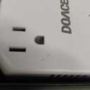 DOACE 2000W Voltage Converter US to Europe - 220V to 110V Converter for European Travel, Power Converter Adapter Combo with 2 PD/QC & UK/AU/US/IT/European Travel Plug Adapters for Hair Dryer Phone