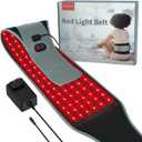 Comfytemp Red Light Therapy Belt with 126 LEDs, FSA Eligible HSA Red Light Therapy for Body, 660nm & 850nm, Valentines Day Gifts for Her, 22W Light Wrap with Timer for Back Waist Joint Muscle(Corded)