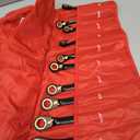 STARWORK TRUE MECHANIC 20 Pc. 120-Tooth Reversible Ratcheting Wrench Set, Combination Ratchet Wrench Set, Non-Slip, Long Pattern, 6-Point 15 Offset, Professional, SAE/Metric(5/16-3/4" & 8-19 mm)
