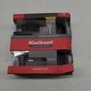 Kwikset 991 Halifax Keyed Entry Lever and Single Cylinder Deadbolt Combo Pack Featuring SmartKey and Microban in Matte Black (No Size)