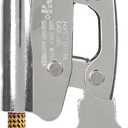 YERGOFE Climb Self Locking Rope Grab - Alloy Steel, Safety Protection 25 kN(Aprx 300LB), Used with 5/8 Lifeline Rope, for Construction, Climbing, Fall-Protection (Round Lock)