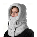 Winter Face Mask Balaclava Fleece Ski Masks Face Cover Neck Warmer Helmet Hood for The Cold Weather, Grey