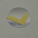 Sewroro Acrylic Round Mirrors, Non Glass Round Mirror Plate Self Adhesive Mirror Stickers for Home Wall Decor or Wedding Table Centerpiece
