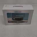 [Netflix Officially & Dolby Audio] Smart Projector with WiFi6 and Bluetooth5.3, Electric Focus & Auto Keystone 4K Support, High Brightness Movie Projectors, Native 1080P Proyector Built-in Apps (Sliver Grey)