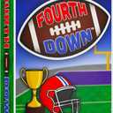 Fourth Down Football Card Game for Kids & Families | Fast-Paced Sports Game for Kids 8-12 | Birthday Gift for Boys, Travel Game | Illustrated Football Cards