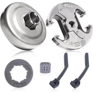 3/8 Clutch Drum Rim Sprocket Cover Bearing Kit For Husqvarna 455 460 Rancher 461 Chainsaw Replacement Parts 537291602