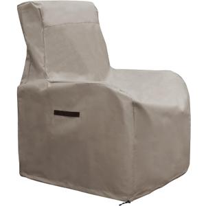 Skypatio Patio Chair Cover Waterproof, Outdoor Furniture Storage Cover for All Weather Protection (Khaki)