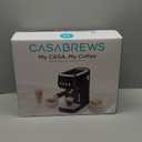 CASABREWS 3700 Essential Espresso Machine 20 Bar, Professional Espresso Coffee Machine with Steam Milk Frother, Coffee Maker Cappuccino Latte Machine with 43.9oz Removable Water Tank, Black