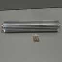 Universal 15" Single Pass Aluminum Finned Transmission Oil Cooler Compatible with Hot Rods Classic Engines Including GM Pontiac Mopar