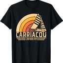 Vintage Carriacou Caribbean Sailing T-Shirt T-Shirt, Small