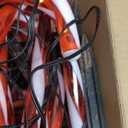 IDEAALS 24-Pack Solar Christmas Candy Cane Lights, Solar Pathway Lights Waterproof, Christmas Decorations Outdoor with 8 Modes for Party Patio Garden Lawn Yard Decor