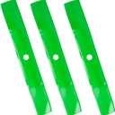 Lawn Mower Blades Medium Lift with 54 inch Decks Fits for GX21380 GY20684 GY20679 GY20686 SPM684375001 for John Deere D170 E180 G110 S180 190C LA150, 3 PCS