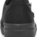 Ryka Women's Lounge Zip Mule Shoes Black 5.5 M