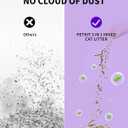 PETKIT Mixed Cat Litter Fast Clumping, Flushable, Ultra Absorbent, 100% Natural Ingredients Litter, Water Dissolvable, Really Dust-Free, Low Tracking Bentonite Tofu Litter (7.9lb2 Bags)