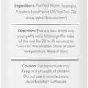 2 x Earth Vibes Dog & Cat Ear Cleaner  Pet Cat Ear Cleaner - Advanced Natural Solution Treatment for Itching, Head Shaking, Discharge & Smelly Ears - Made in The USA