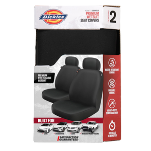 Dickies Seat Covers, Premium Breathable Polyester Seat Covers, Heavy Duty