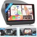 Car Radio for Hyundai Tucson IX35 2010 2011 2012 2013 2014 2015, 10.1 Inch Car Stereo Wireless Carplay Android Auto, Android 13 System, 2+64GB, Touch Screen Bluetooth Car Radio GPS WiFi Free Camera