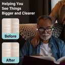 Magnifying Glasses with Light Rechargeable Reading Glasses Bright LED Readers with Lights for Close Work Reading