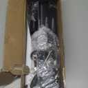 Hand Rails for Outdoor Steps,Metal Deck Railing Kit Fits 1 to 3 Steps,Railings for Outdoor Steps for Concrete,Brick,Porch Railing