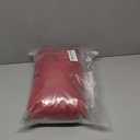 Obstal 6ft Stretch Spandex Red Table Cover for Standard Folding Tables - 2 Pack Universal Rectangular Fitted Tablecloth Protector for Holiday Party, 72L x 30W x 30H Inches, Christmas, 2pc