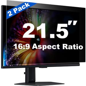 [2 Pack] 21.5 Inch Computer Privacy Screen for 16:9 Widescreen Monitor