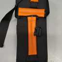 Gait Belt, Upgraded with Metal Buckle & Detachable Leg Straps, 7 Reinforced Handles, Transfer & Lift Belt for Seniors & Elderly, Walking Support and Mobility Assistance (Orange, Medium)