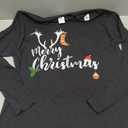 Merry Christmas Long Sleeve Shirt, XL