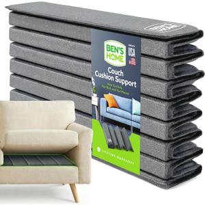 BEN'SHOME Couch Cushion Support Board for Sagging Sofas - Stop Sinking Into Your Couch | 0.5" Thick Solid Wood, 400 LBS | Fits 5867" x 19.7" | Anti-Slip, Lifetime Replacement