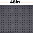 Ultrawall 2 Pcs Metal Pegboard Wall Panels, Peg Boards for Garage Tool Storage