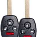 MechanMagic Key Fob Remote Replacement Fits for Honda Pilot 2009 2010 2011 2012 2013 2014 2015/ Accord Sedan 2008-2012 KR55WK49308 Keyless Entry Remote Control 35118-TA0-A00(Pack of 2)