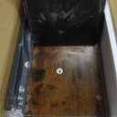 Furologee Console Table with Charging Station & 3 Fabric Drawers, 38'' Entryway Table with Storage Shelves and LED Light for Entry Way, Industrial Display Shelf for Hallway, Foyer, Rustic Brown