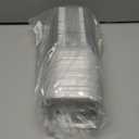 50 Pcs Mini Square Baking Cups with Lids,5oz Aluminum Foil Mini Cake Pans with Lids, Disposable Ramekins Cake Pans,150ml Dessert Cups Cupcake Pans for Wedding Birthday Party, White