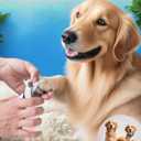 Large Dog Nail Clippers Wide Jaw Opening Heavy Duty Dog Nail Trimmer Cat Claw Clippers (Pink)